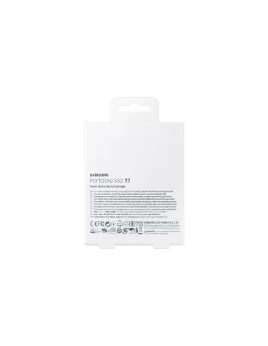 Samsung Portable SSD T7 2 TB USB Tipo C 3.2 Gen 2 (3.1 Gen 2) Gris