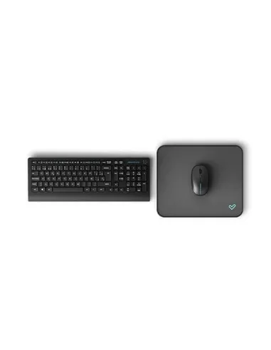 Teclado + raton energy sistem office set silent negro wireless -  104 teclas -  1600 dpi -  6 botones -  usb