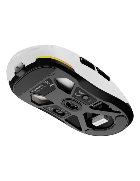 GENESIS Zircon 660 ratón Juego mano derecha RF Wireless + Bluetooth + USB Type-A Óptico 12000 DPI