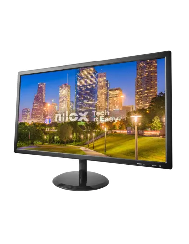 Nilox pantalla para PC 48,3 cm (19") 1366 x 768 Pixeles HD LCD Negro