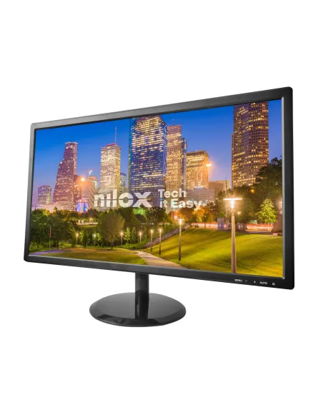 Nilox pantalla para PC 48,3 cm (19") 1366 x 768 Pixeles HD LCD Negro