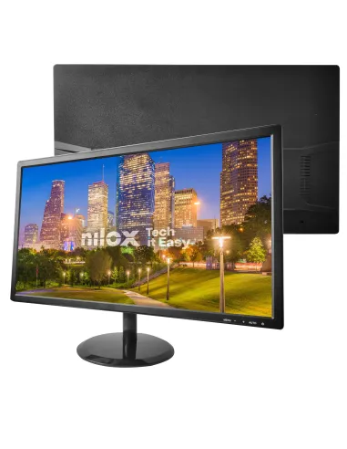 Nilox pantalla para PC 48,3 cm (19") 1366 x 768 Pixeles HD LCD Negro