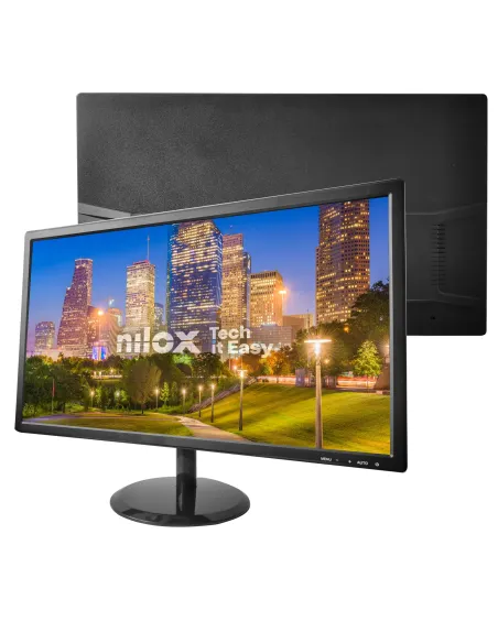 Nilox pantalla para PC 48,3 cm (19") 1366 x 768 Pixeles HD LCD Negro