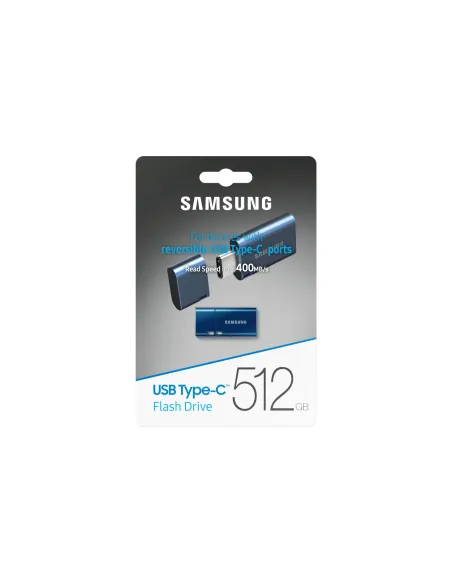 Samsung MUF-512DA unidad flash USB 512 GB USB Tipo C 3.2 Gen 1 (3.1 Gen 1) Azul