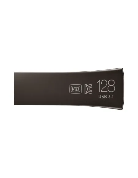 Samsung MUF-128BE unidad flash USB 128 GB USB tipo A 3.2 Gen 1 (3.1 Gen 1) Negro, Gris
