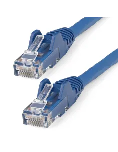 StarTech.com Cable Ethernet CAT6 de 3m - LSZH - Cable de Red de 10 Gigabits de 650MHz y PoE de 100W UTP sin Enganches