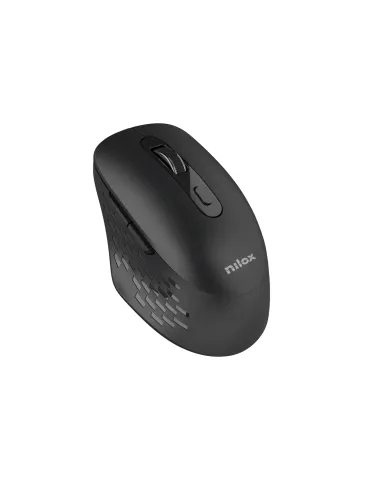 Nilox RATON DUAL WIRELESS 1600 DPI NEGRO ratón Oficina Bluetooth + USB Type-A Óptico