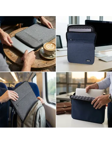 Nilox SLEEVE 15.6 GRIS 39,6 cm (15.6") Funda