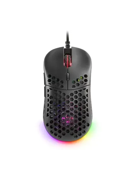 Compra Mars Gaming MM55 Negro Ratón Gaming RGB Chroma Ultra-ligero 55g 12800 DPI en Doezos a 25,94 €