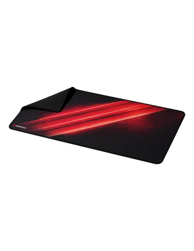 GENESIS Carbon 500 Maxi Flash G2 Alfombrilla de ratón para juegos Negro, Rojo