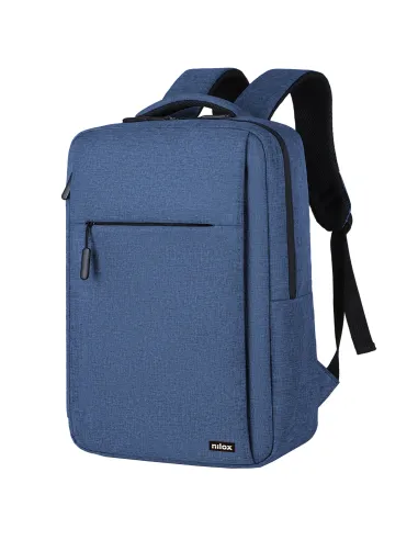 Nilox Mochila Professional Para Portátil De Hasta 15.6" - Azul