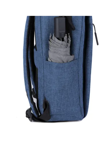 Nilox Mochila Professional Para Portátil De Hasta 15.6" - Azul