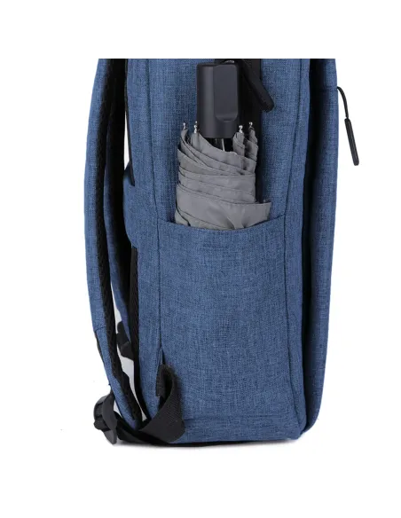 Nilox Mochila Professional Para Portátil De Hasta 15.6" - Azul