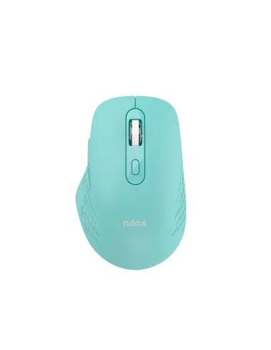 Nilox RATON DUAL WIRELESS 1600 DPI VERDE ratón Oficina Bluetooth + USB Type-A Óptico