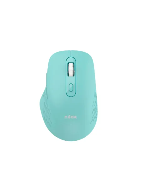 Nilox RATON DUAL WIRELESS 1600 DPI VERDE ratón Oficina Bluetooth + USB Type-A Óptico