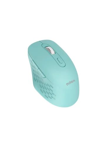 Nilox RATON DUAL WIRELESS 1600 DPI VERDE ratón Oficina Bluetooth + USB Type-A Óptico