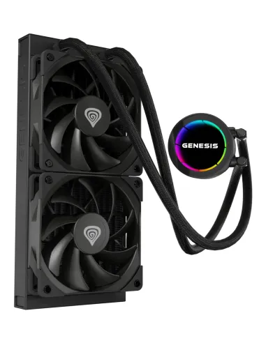 GENESIS NLG-2318 sistema de refrigeración para ordenador Procesador Sistema de refrigeración líquida todo en uno Negro