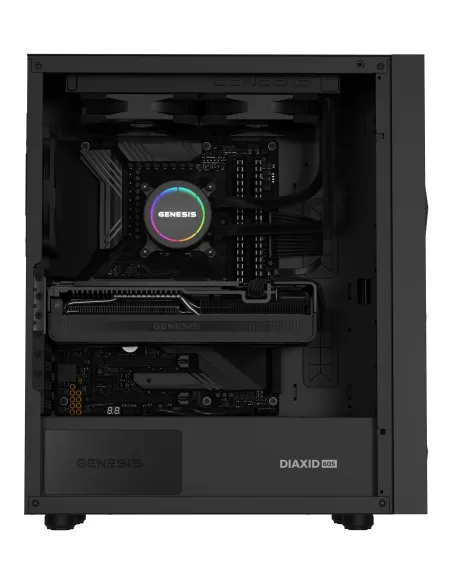 GENESIS NLG-2318 sistema de refrigeración para ordenador Procesador Sistema de refrigeración líquida todo en uno Negro