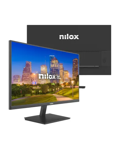 Nilox MONITOR 27 IPS 120 HZ HDMI Y DP pantalla para PC 68,6 cm (27") 1920 x 1080 Pixeles Full HD LCD Negro
