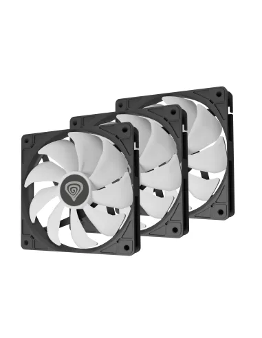 GENESIS Oxal 120 ARGB Carcasa del ordenador Ventilador 12 cm Negro