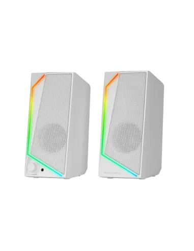 Mars Gaming MS72W altavoz Blanco Alámbrico 15 W