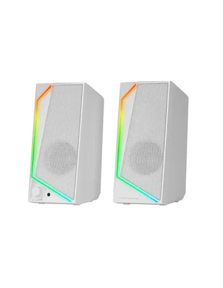 Mars Gaming MS72W altavoz Blanco Alámbrico 15 W