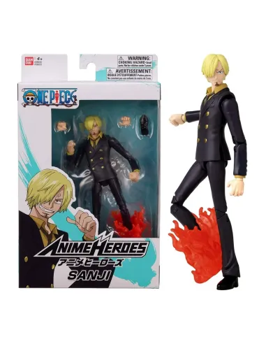 Figura bandai one piece anime heroes sanji