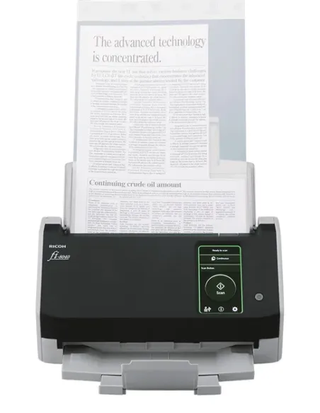 Ricoh fi-8040 Alimentador automático de documentos (ADF) + escáner de alimentación manual 600 x 600 DPI A4 Negro, Gris