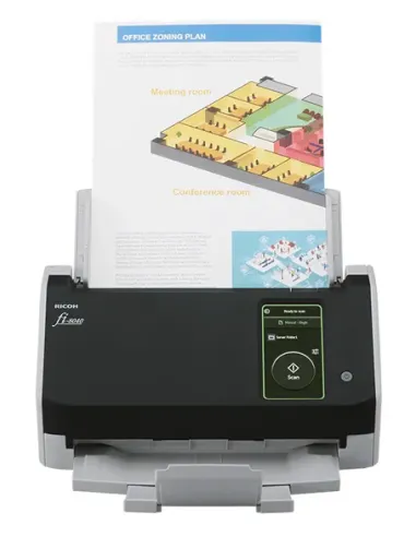 Ricoh fi-8040 Alimentador automático de documentos (ADF) + escáner de alimentación manual 600 x 600 DPI A4 Negro, Gris