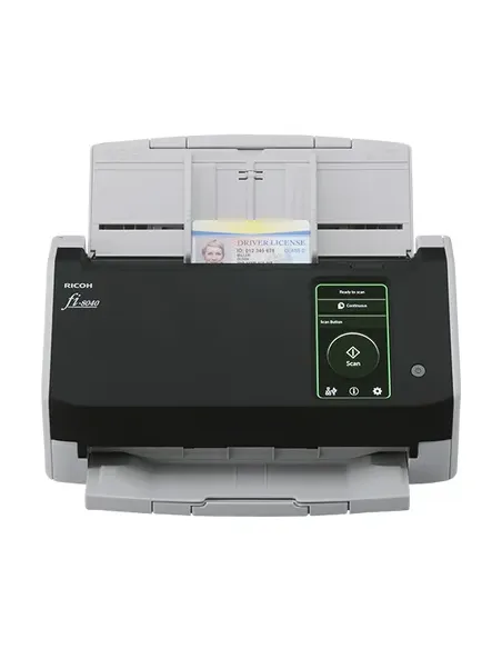Ricoh fi-8040 Alimentador automático de documentos (ADF) + escáner de alimentación manual 600 x 600 DPI A4 Negro, Gris