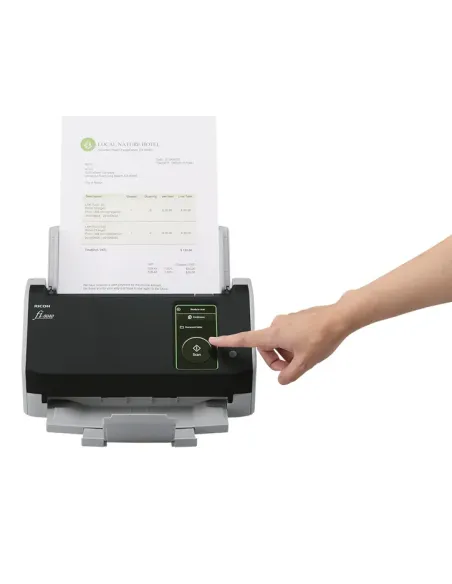 Ricoh fi-8040 Alimentador automático de documentos (ADF) + escáner de alimentación manual 600 x 600 DPI A4 Negro, Gris
