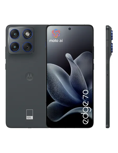 Motorola edge 70 17 cm (6.7") SIM doble Android 16.0 5G USB Tipo C 12 GB 512 GB 4800 mAh Gris
