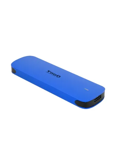 TooQ Caja externa para SSD M.2 NVMe, Azul