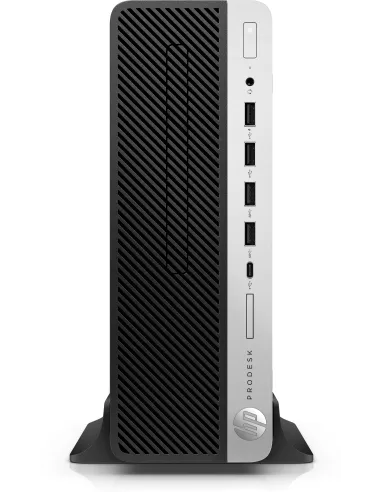 HP ProDesk 600 G3 Refurbished Intel® Core™ i5 8 GB DDR4-SDRAM 256 GB SSD Windows 10 Pro SFF PC Negro