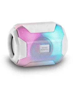 Mars Gaming MSBAXW, Altavoz Bluetooth 5.0 Compacto Blanco