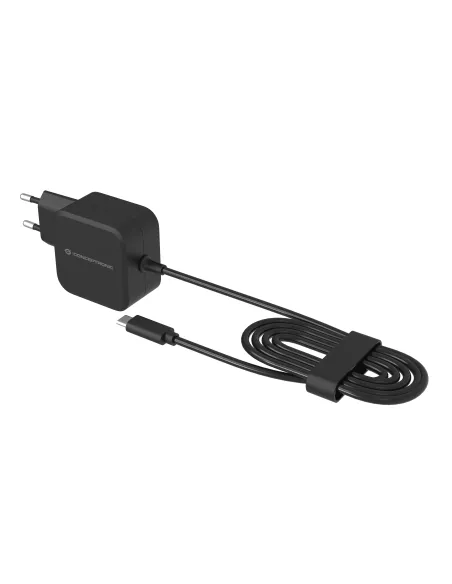 Conceptronic OZUL04BE cargador de dispositivo móvil Universal Negro Corriente alterna Interior
