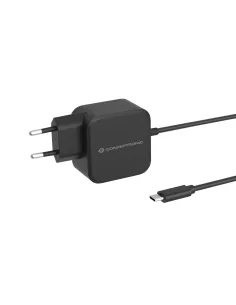 Conceptronic OZUL04BE cargador de dispositivo móvil Universal Negro Corriente alterna Interior 2