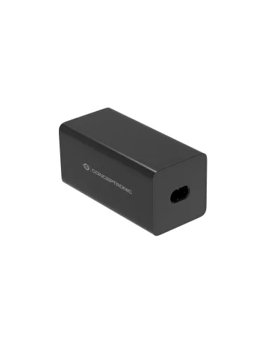 Conceptronic OZUL06BE cargador de dispositivo móvil Universal Negro Corriente alterna Carga rápida Interior