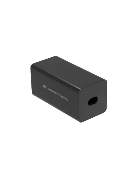 Conceptronic OZUL06BE cargador de dispositivo móvil Universal Negro Corriente alterna Carga rápida Interior