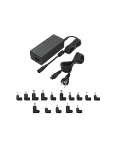 Conceptronic OZUL08B15 adaptador e inversor de corriente Interior 90 W Negro