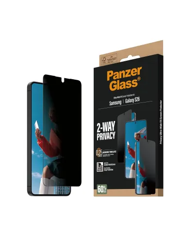 PanzerGlass ® 2-Way Privacy Screen Protector Samsung Galaxy S26 | Ultra-Wide Fit w. EasyAligner Protector de pantalla 1 pieza(s)