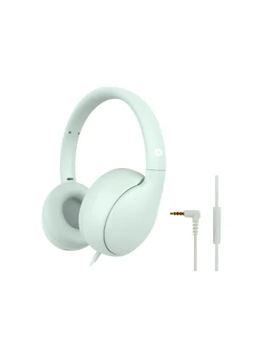 Conceptronic PARRIS04GT auricular y casco Auriculares Alámbrico Diadema Llamadas Música Verde claro