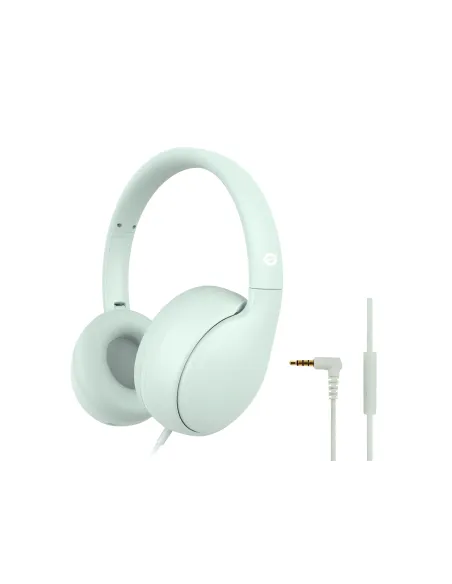 Conceptronic PARRIS04GT auricular y casco Auriculares Alámbrico Diadema Llamadas Música Verde claro