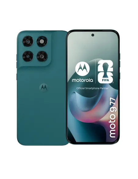 Motorola moto g77 17,3 cm (6.8") Ranura híbrida Dual SIM Android 16.0 5G USB Tipo C 8 GB 256 GB 5200 mAh Verde