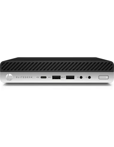 HP EliteDesk 800 G3 Refurbished Intel® Core™ i5 i5-7500 8 GB DDR4-SDRAM 256 GB SSD Mini PC Negro