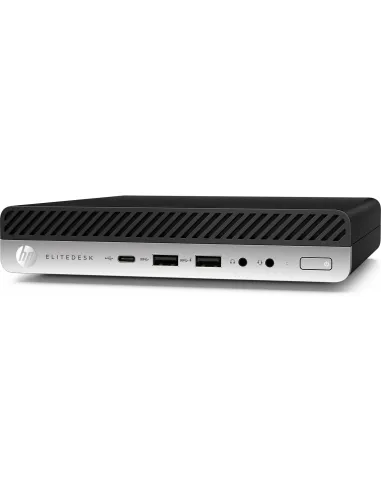 HP EliteDesk 800 G3 Refurbished Intel® Core™ i5 i5-7500 8 GB DDR4-SDRAM 256 GB SSD Mini PC Negro