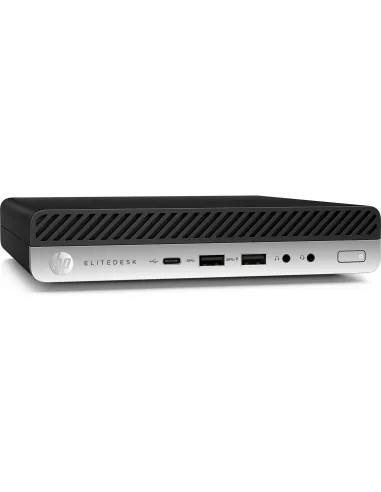 HP EliteDesk 800 G3 Refurbished Intel® Core™ i5 i5-7500 8 GB DDR4-SDRAM 256 GB SSD Mini PC Negro