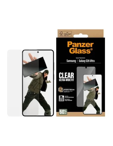 PanzerGlass ® Screen Protector Samsung Galaxy S26 Ultra | Ultra-Wide Fit w. EasyAligner Protector de pantalla 1 pieza(s)