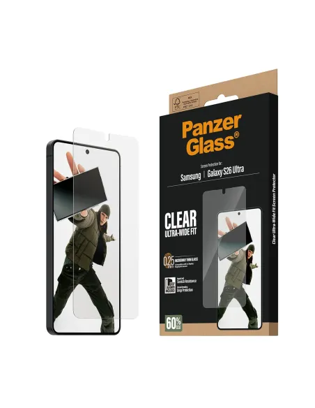PanzerGlass ® Screen Protector Samsung Galaxy S26 Ultra | Ultra-Wide Fit w. EasyAligner Protector de pantalla 1 pieza(s)