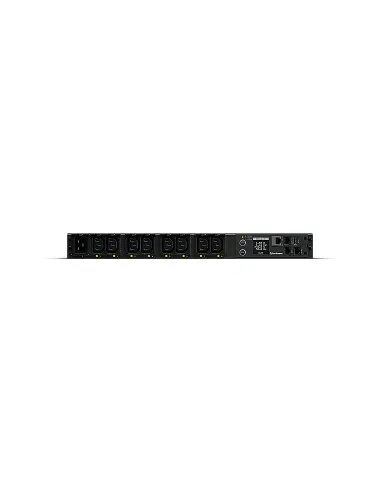 CyberPower PDU41005 unidad de distribución de energía (PDU) 8 salidas AC 1U Negro